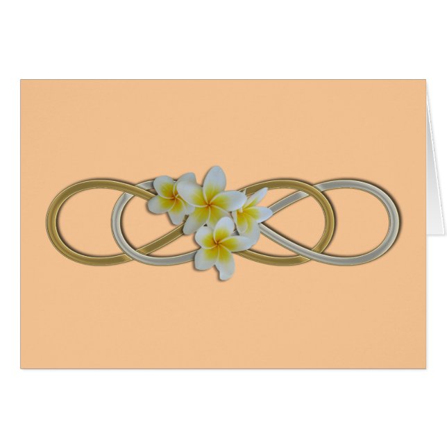 Frangipani de doble infinito de color (Anverso (Horizontal))