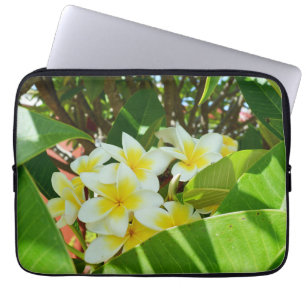 Frangipani Posy, funda para portátil iPad Sleeve