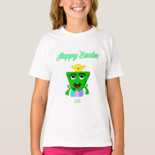 FrankenCheese Chicas de Pascua Camisa Básica Blanc