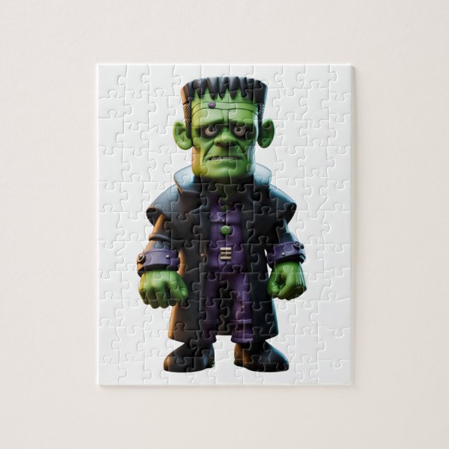 Frankenstein Figura Jigsaw Puzzle (Vertical)