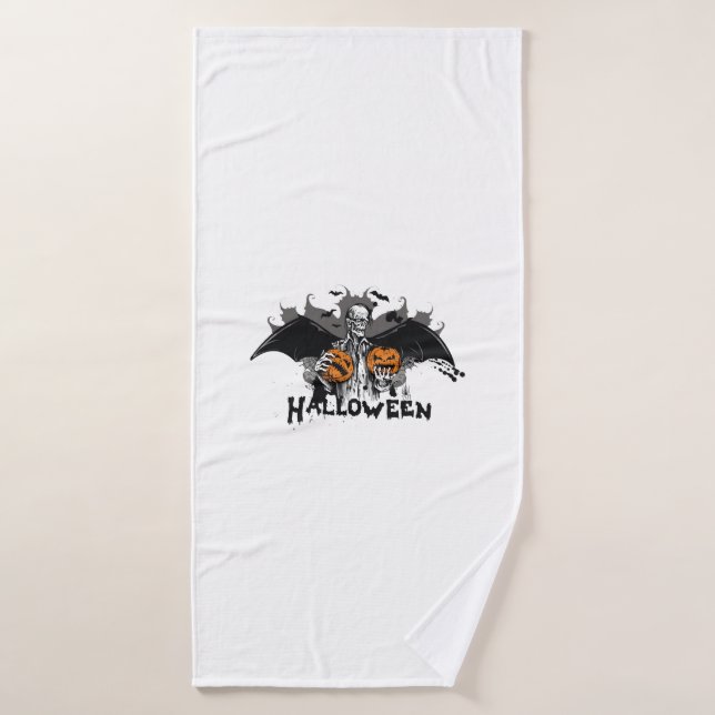 Frankenstein Halloween (Toalla de baño)