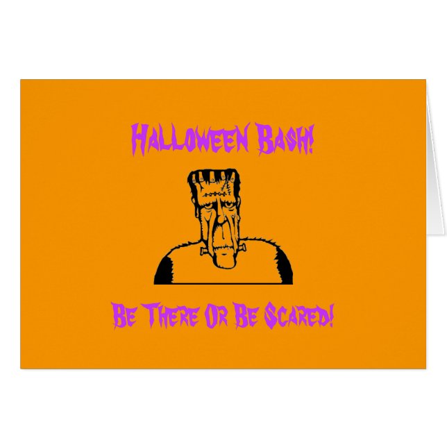 ¡Frankenstein Halloween Bash! (Anverso (Horizontal))