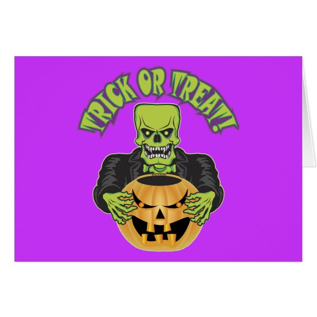 Frankenstein Skull (Anverso (Horizontal))