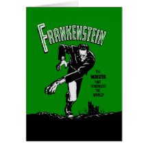 Frankenstein - Tarjeta de felicitación / Halloween