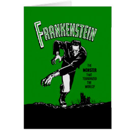 Frankenstein - Tarjeta de felicitación / Halloween