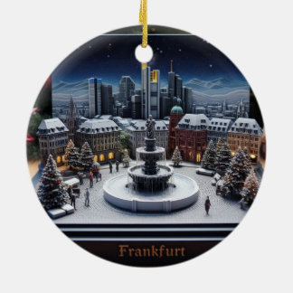 Frankfurt Wonderland: Ornamento de Navidad 3D