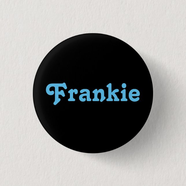 Frankie de botón (Anverso)