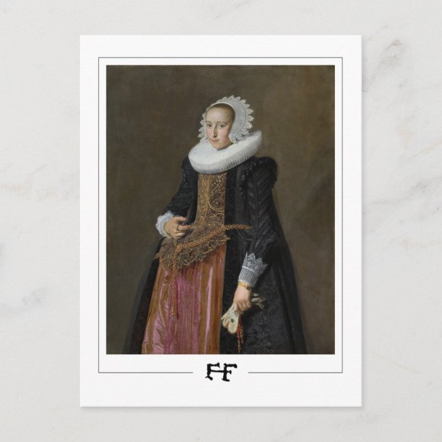 Frans Hals #106 - Tarjeta postal de arte fino (Anverso)