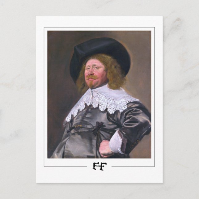 Frans Hals #169 - Tarjeta postal de arte fino (Anverso)
