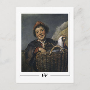 Frans Hals #171 - Tarjeta postal de arte fino