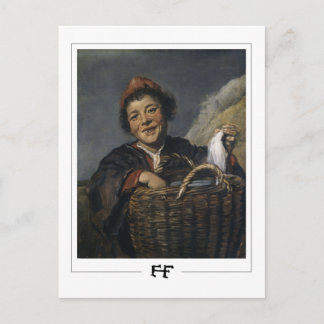 Frans Hals #171 - Tarjeta postal de arte fino