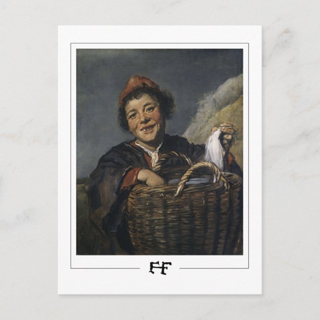 Frans Hals #171 - Tarjeta postal de arte fino (Anverso)