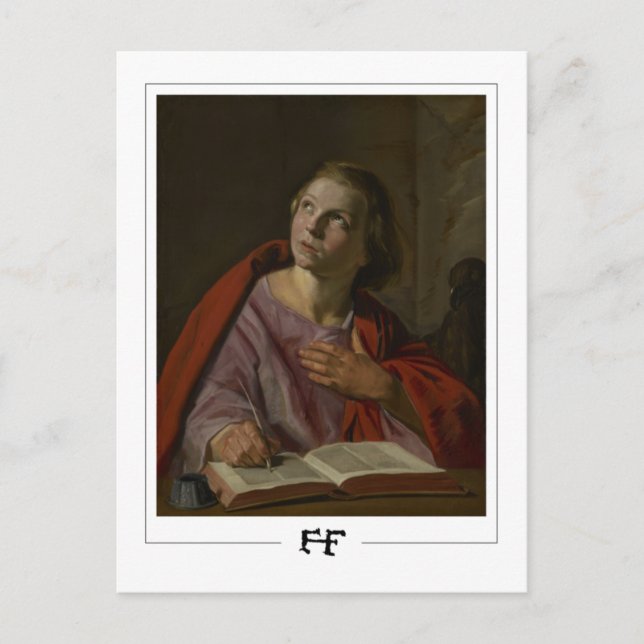 Frans Hals #218 - postal Bella Artes (Anverso)