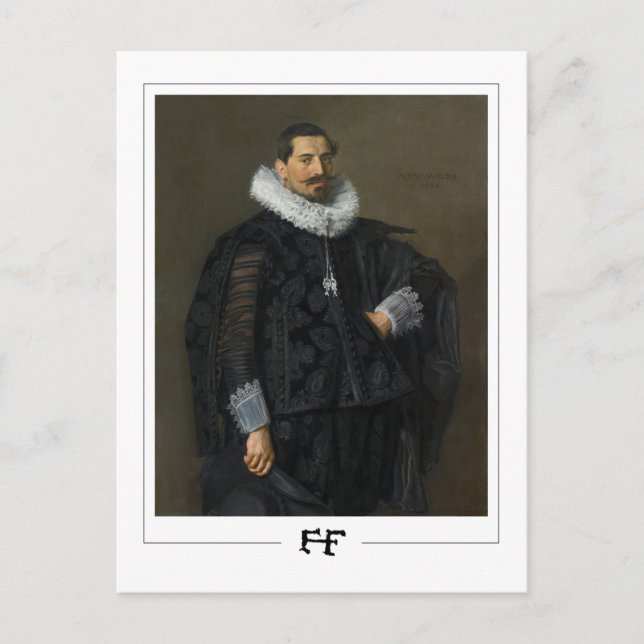 Frans Hals #222 - postal Bella Artes (Anverso)