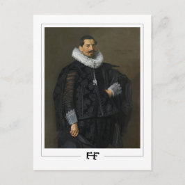 Frans Hals #222 - Tarjeta postal de arte fino