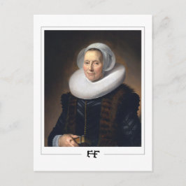Frans Hals #225 - Tarjeta postal de arte fino