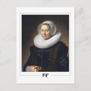 Frans Hals #225 - Tarjeta postal de arte fino