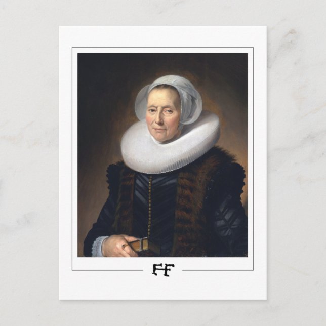 Frans Hals #225 - Tarjeta postal de arte fino (Anverso)