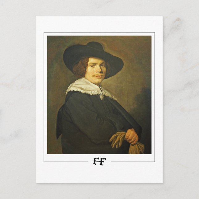 Frans Hals #230 - postal Bella Artes (Anverso)