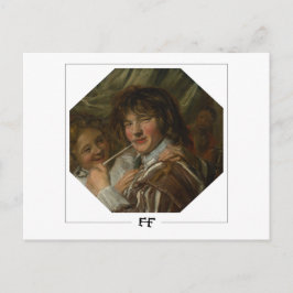 Frans Hals #243 - Tarjeta postal de arte fino