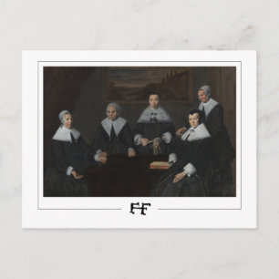 Frans Hals #246 - Tarjeta postal de arte fino