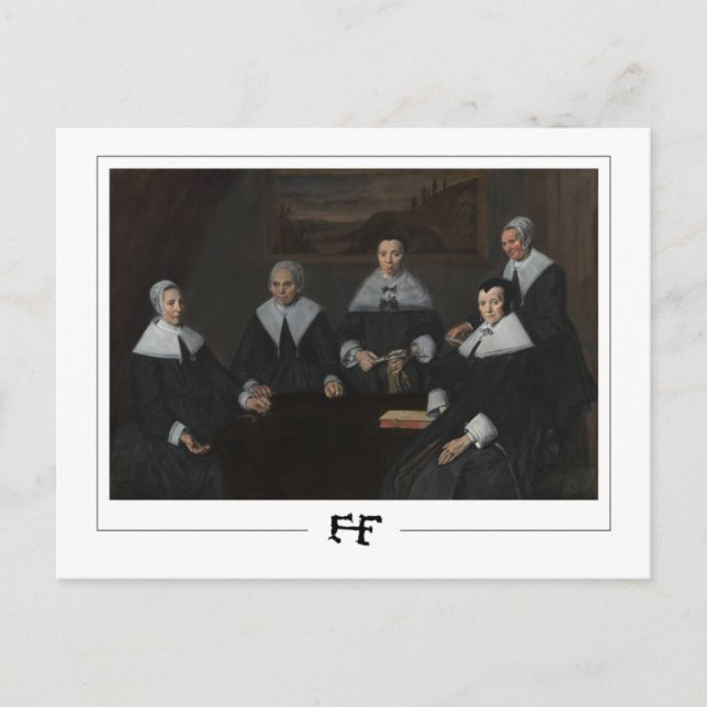 Frans Hals #246 - Tarjeta postal de arte fino (Anverso)