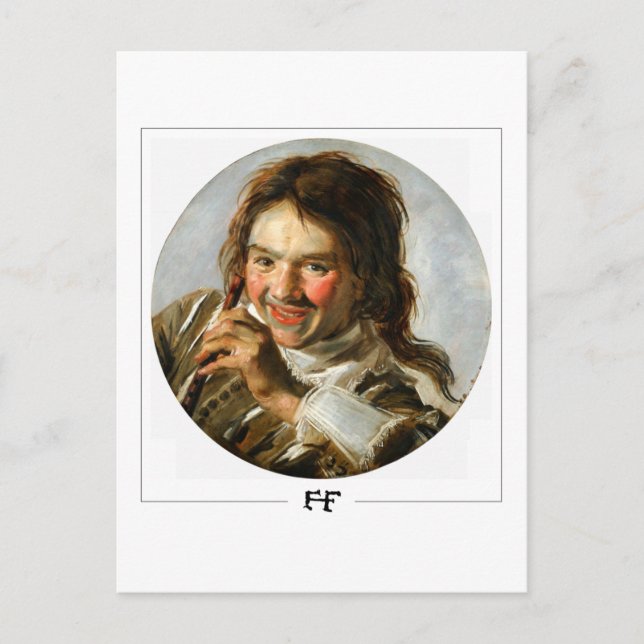 Frans Hals #262 - Tarjeta postal de arte fino (Anverso)