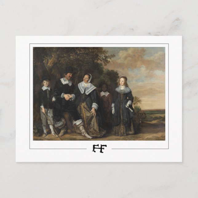 Frans Hals #277 - Tarjeta postal de arte fino (Anverso)