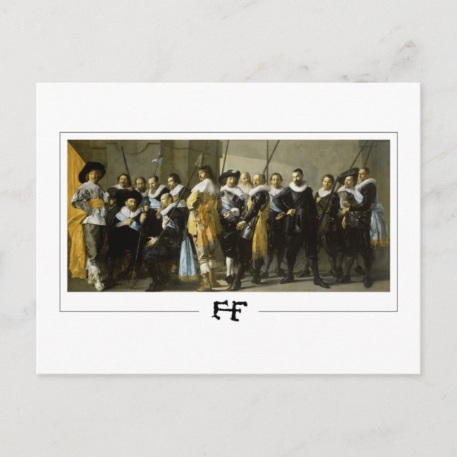 Frans Hals #41 - Tarjeta postal de arte fino (Anverso)