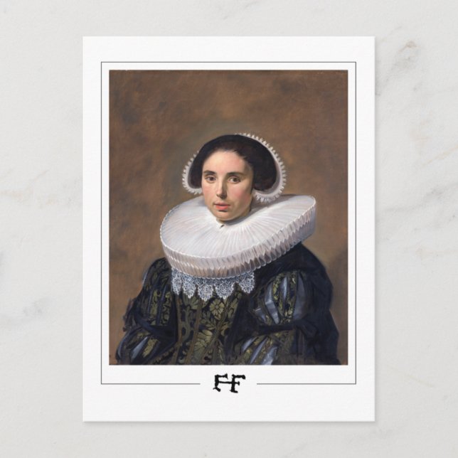 Frans Hals #42 - Tarjeta postal de arte fino (Anverso)