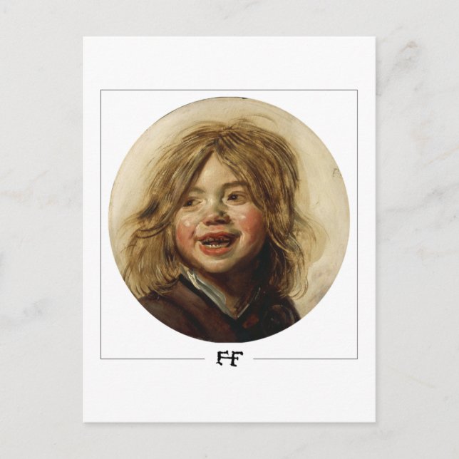 Frans Hals #97 - postal Bella Artes (Anverso)