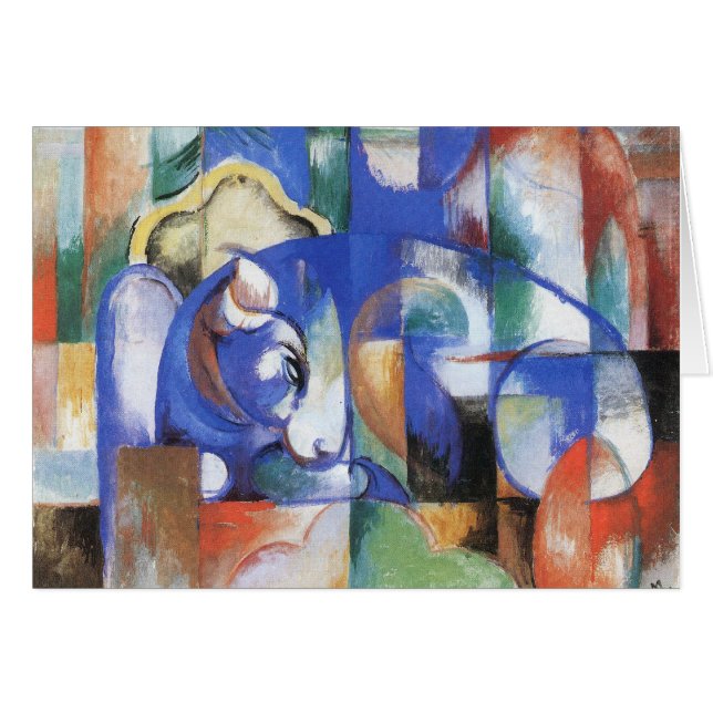 Franz Marc - Bull (Anverso (Horizontal))