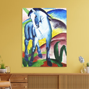 Franz Marc Caballo Azul Moderno I Arte expresionis