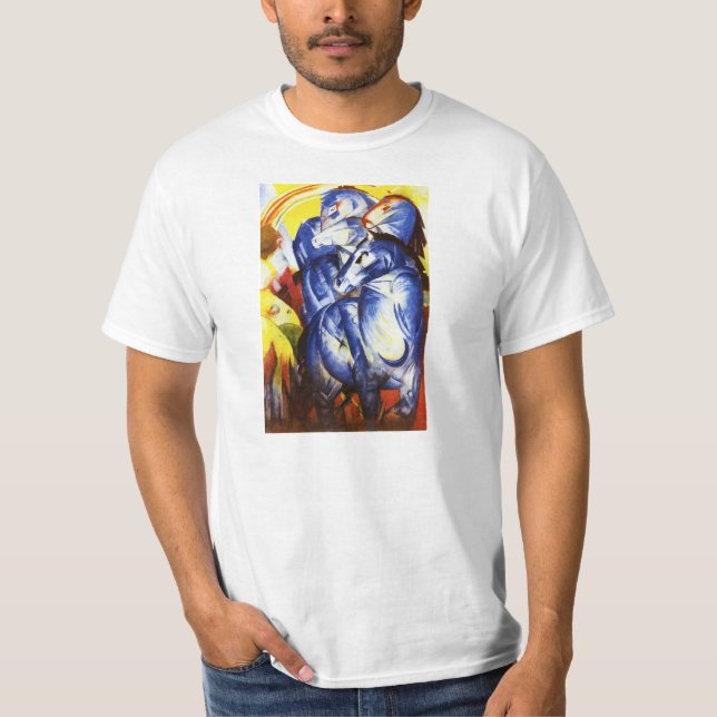 Franz Marc la torre de la camiseta azul de los (Anverso)