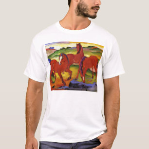 Franz Marc que pasta la camiseta de los caballos