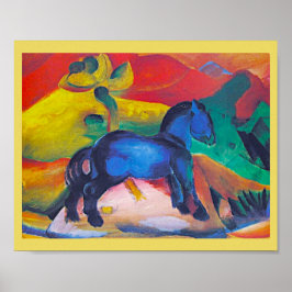 Franz Marc, The Blue Pony, Arte