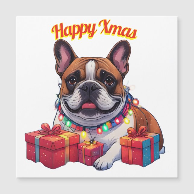 Französische Bulldogge French Bulldog Lichterkette (Anverso)
