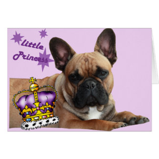 Französische Bulldogge Karte