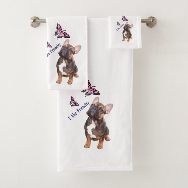 Französische Bulldogge Schmetterling  Bulldog (In situ)