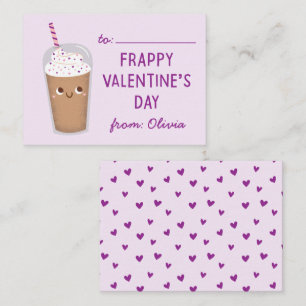 Frappy El día de San Valentín - Tarjeta de notas d