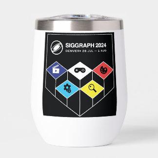 Frasco de agua pequeña SIGGRAPH 2024