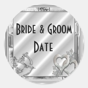 Frasco de cerveza personalizado Etiquetas de boda