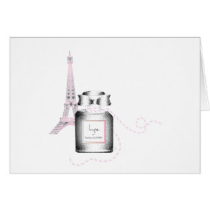 Frasco de Parfum con Torre Eiffel y Rope