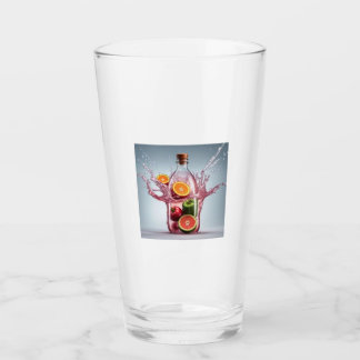 Frasco de salpicaduras de fruta