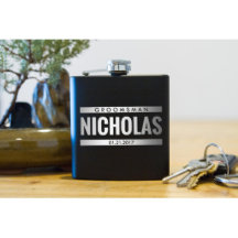 Frasco del padrino de boda - mejor regalo