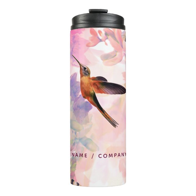 Frasco personalizado de la botella de la acuarela (Anverso)