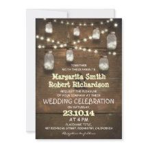 frascos de máscaras rústicas e invitaciones a boda