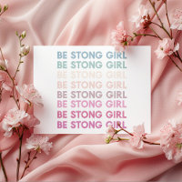 Frase de inspiración Chica de color moderno