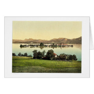 Fraueninsel, Chiemsee, vint de Baviera superior,