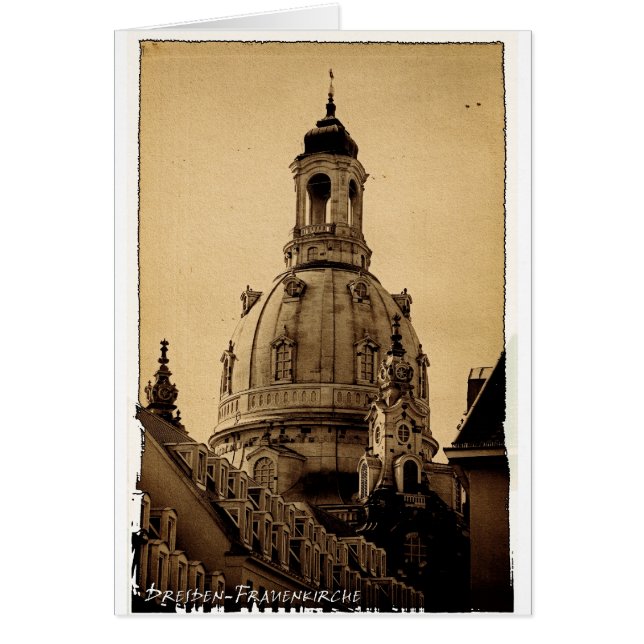 Frauenkirche Dresden - Vintage (Frente)